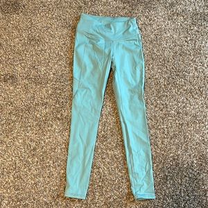 Calia XS teal capri leggings